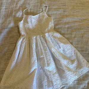 White eyelet dress summer Gymboree girls